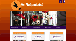Desktop Screenshot of deheksenketel.nl