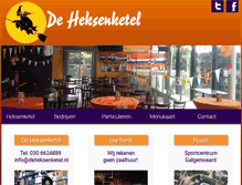 Tablet Screenshot of deheksenketel.nl
